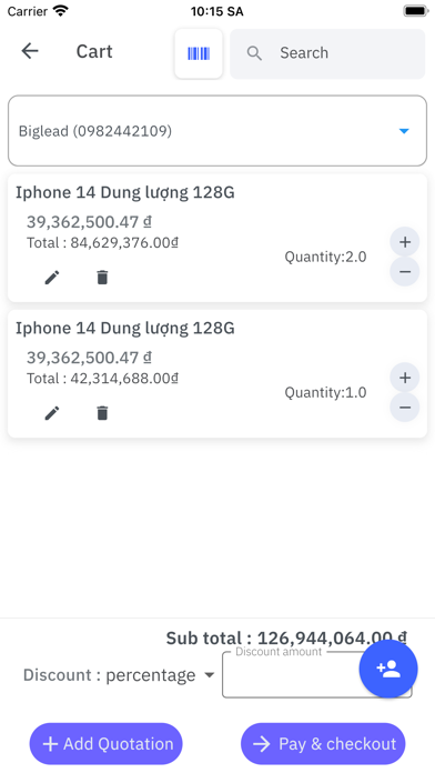 WIPOS - Your sales Screenshot