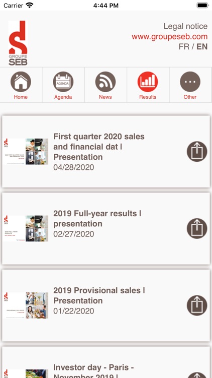 Groupe SEB IR screenshot-3