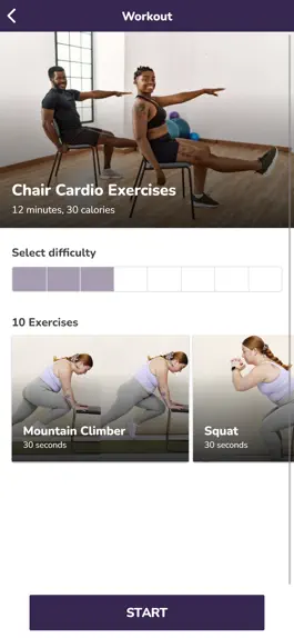 Game screenshot Chair Exercises - Sit & Be Fit hack