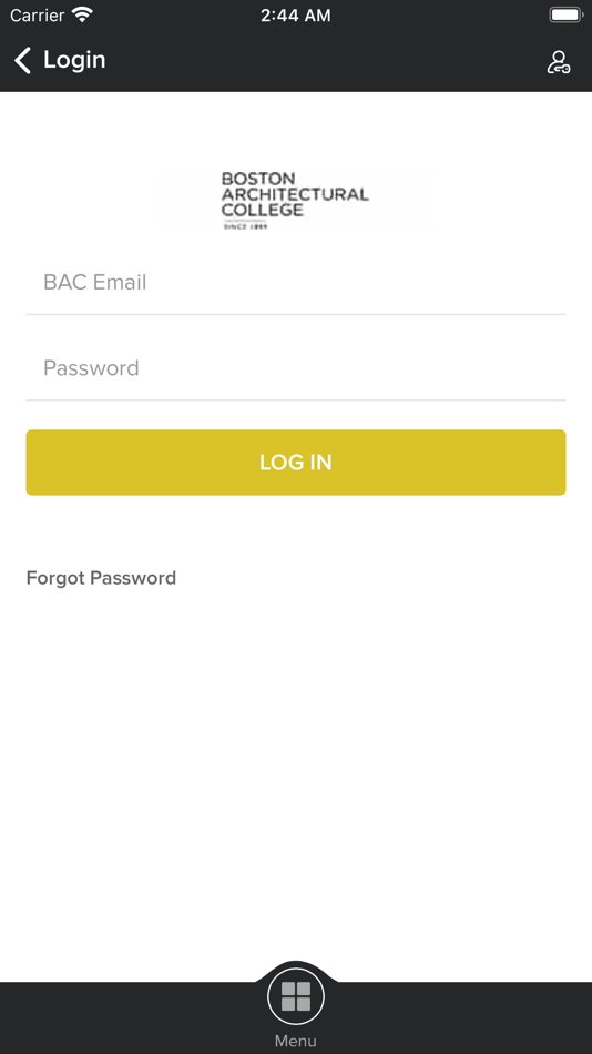 #2. BAC Portal (iOS) 由: THE BOSTON ARCHITECTURAL COLLEGE