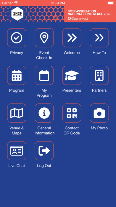 SMSFA Annual Conference 2023 Screenshot
