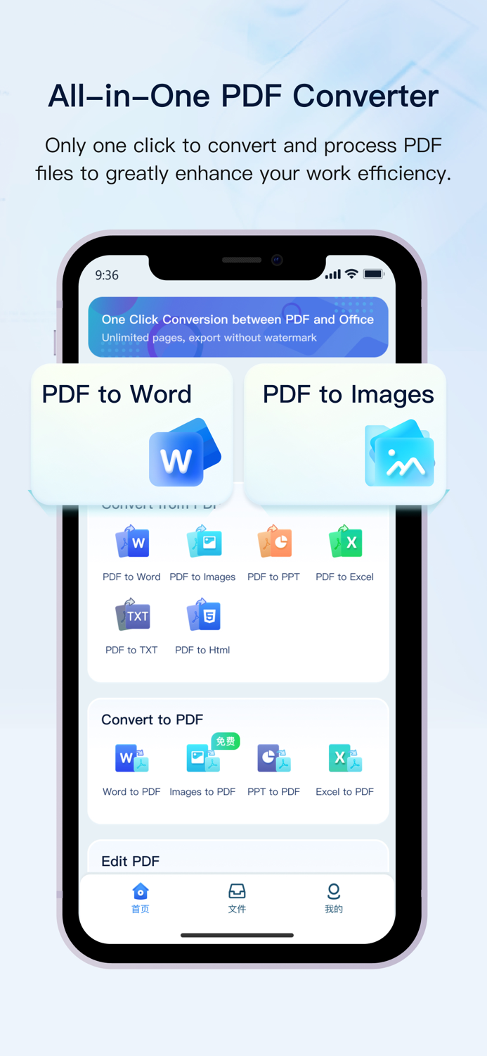 PDF conversion assistant