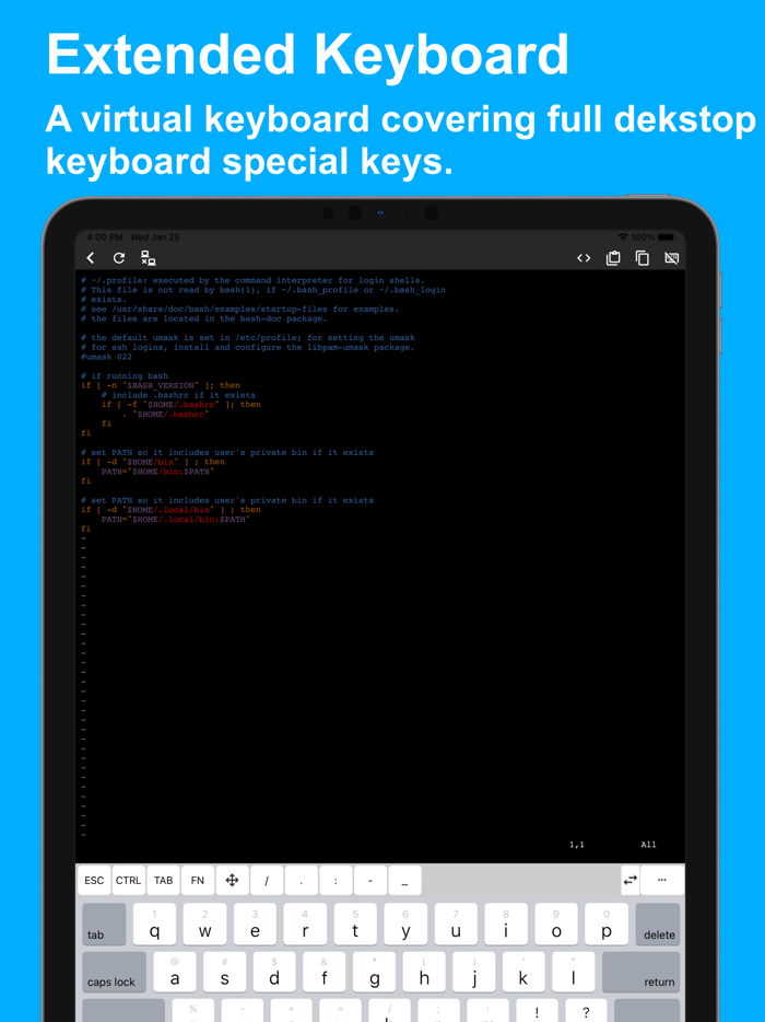 TermuXL Pro SSH SFTP Shell
