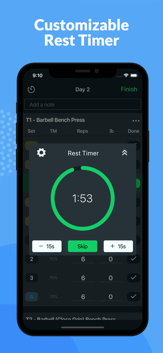 GZCL Method Workout Logger