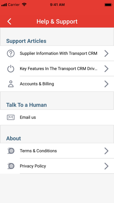 TransportCRM Screenshot
