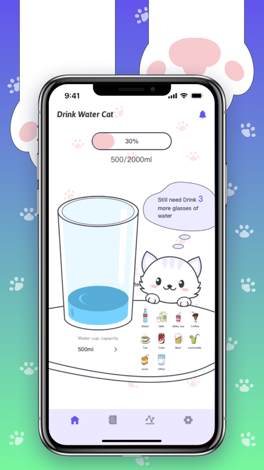 #1. Drink Water Cat (iOS) 由: Starrhyme Technology