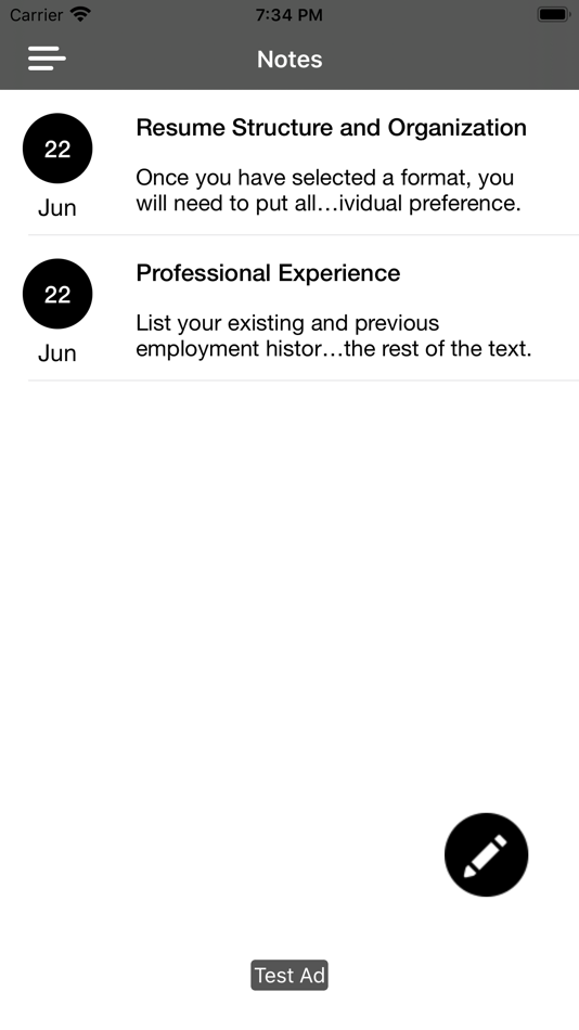 #6. CV Maker Guide Resume building (iOS) 由: Anna Fael