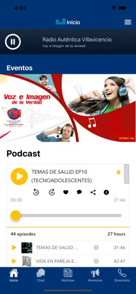 Game screenshot Radio Auténtica Villavicencio mod apk