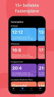 intervallfasten tracker fasta iphone bildschirmfoto 2