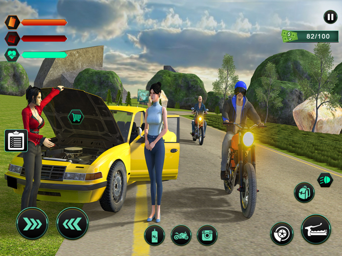 Long Road Motorcycle Bike Trip