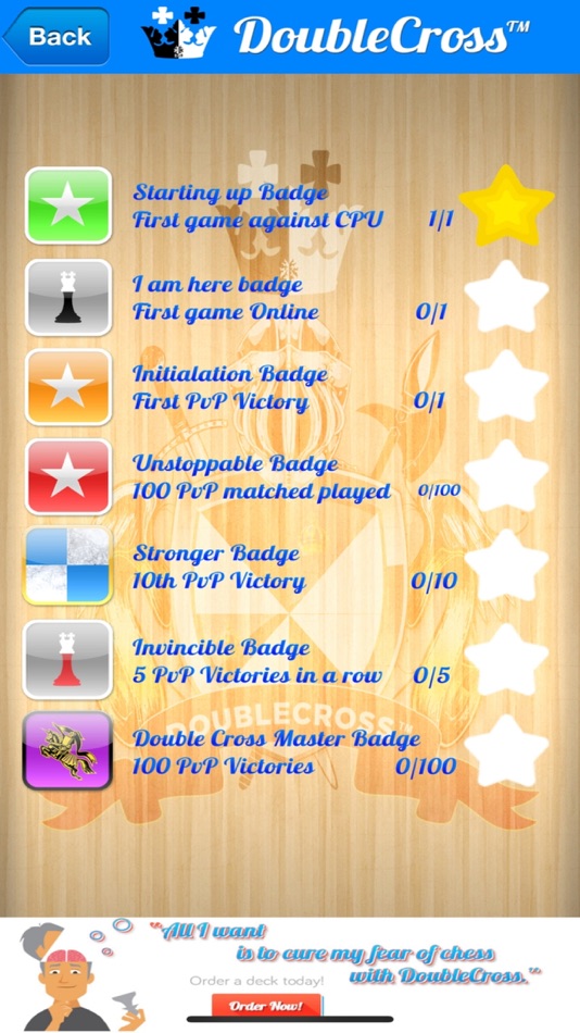 #6. DoubleCross CHESS (iOS) 由: Joanne Dressendofer