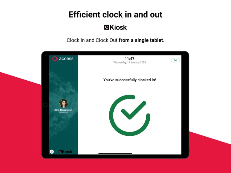 Access PeopleXD Kiosk