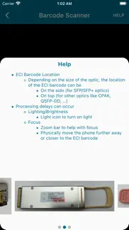 cisco optics scanner iphone screenshot 2