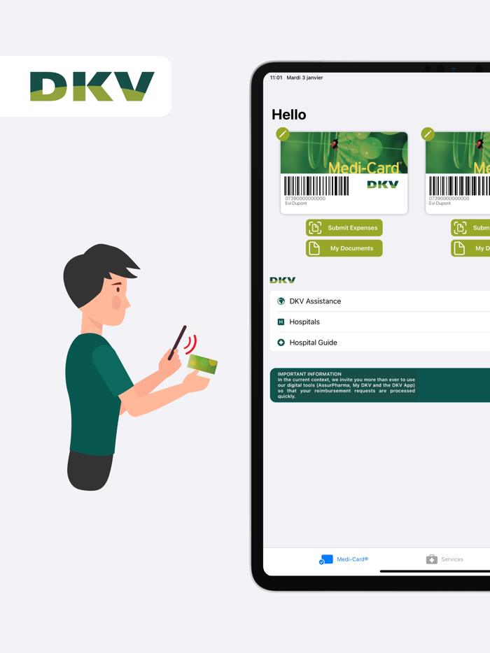 DKV Insurance - Scan and Send