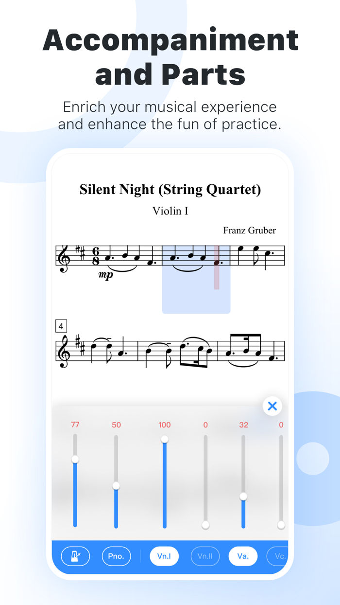 Violy SyncedDemo and MusicSheet