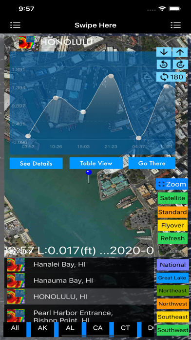 Screenshot #1 pour Instant NOAA Tide Lite