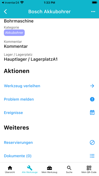 mein_werkzeugkoffer Screenshot