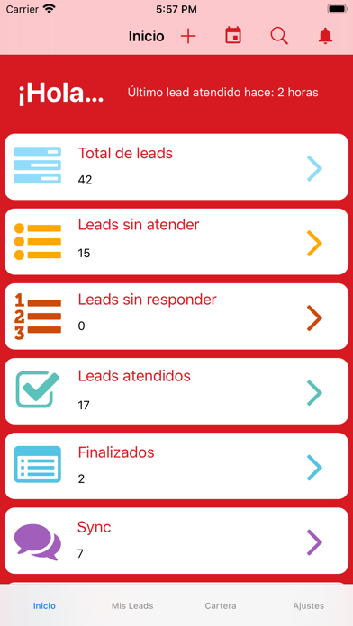 Toyota Lead Management Screenshot