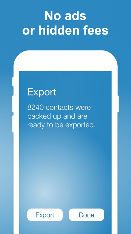 Export Contact