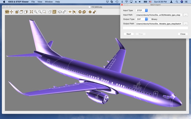 Screenshot #3 pour IGES & STEP Viewer