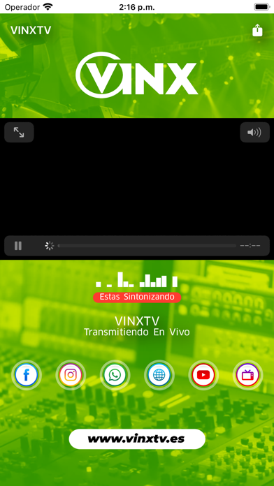 Vinx Tv Oficial Screenshot