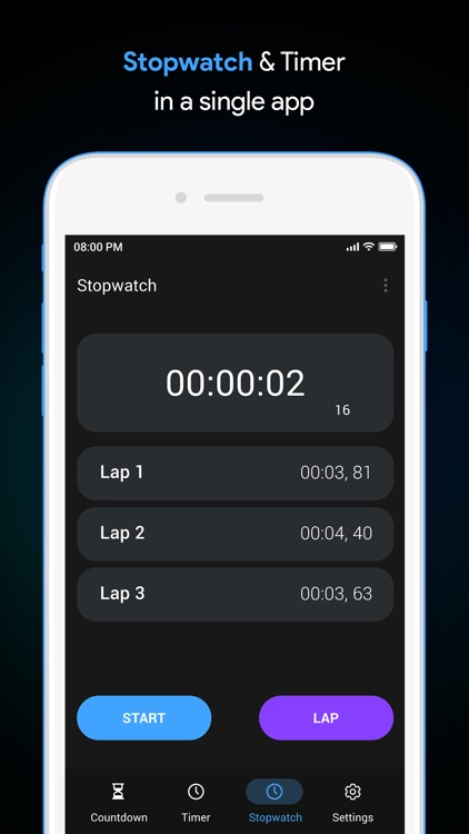 Countdown : Stopwatch & Timer screenshot-3