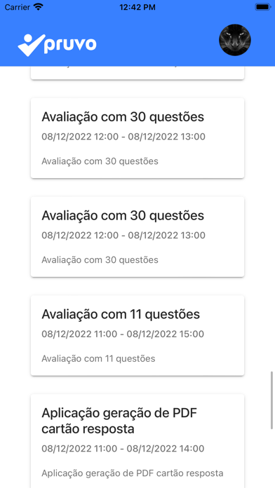 Pruvo Corrige Screenshot