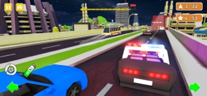 Blocky Car Racing Game screenshot #2 for iPhone