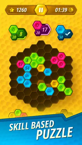 Game screenshot Hexbee Puzzle - Win Real Cash apk
