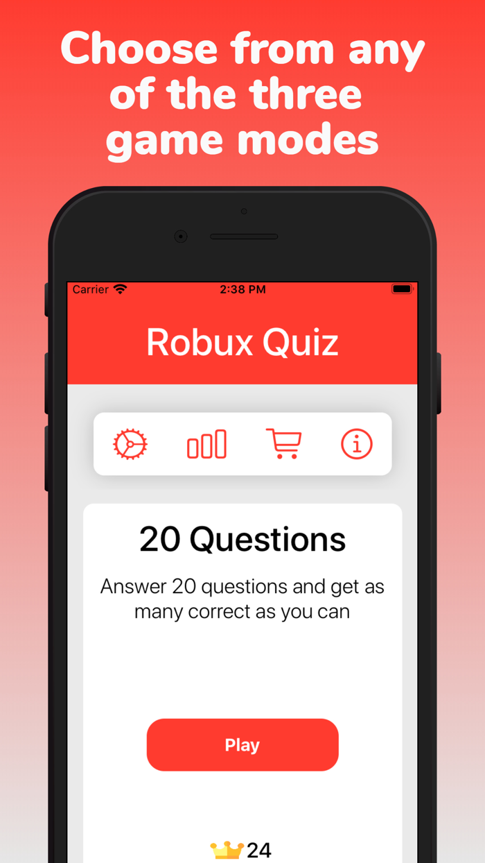 RoQuiz Quiz for Roblox Robux