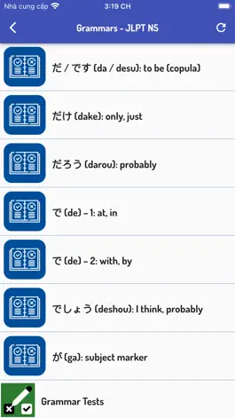 Game screenshot JLPT N5 Full apk