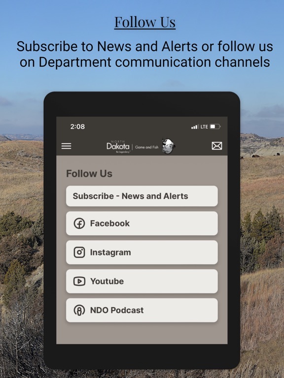 North Dakota Game and Fish iPad screenshot 5 - Business app