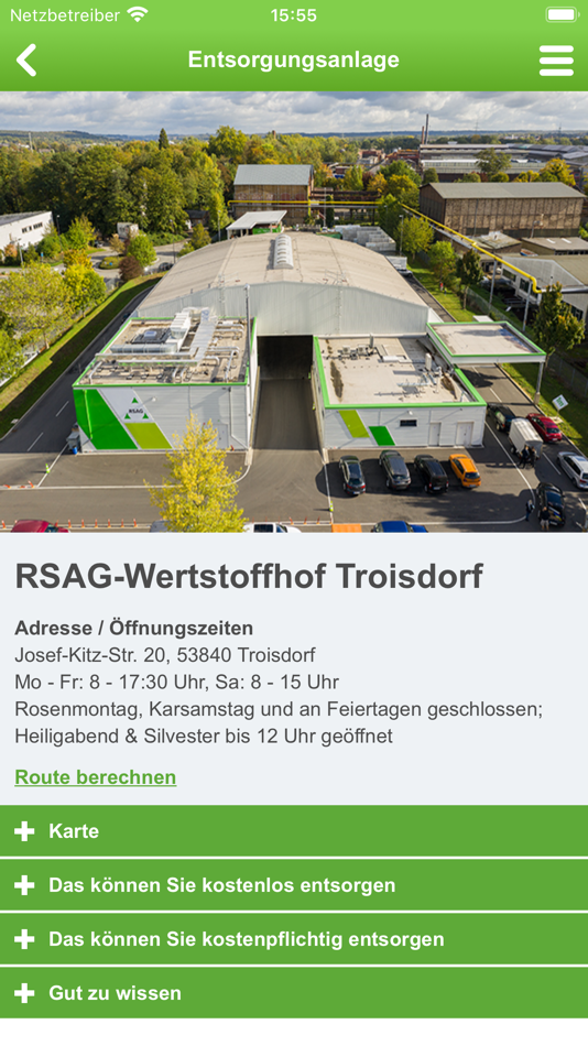 #8. RSAG-App (iOS) Podle: RSAG AöR