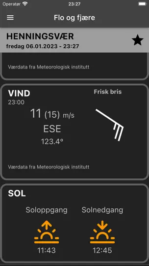 Flo Og Fjære: Tidevann & Vær iPhone-skjermbilde 8