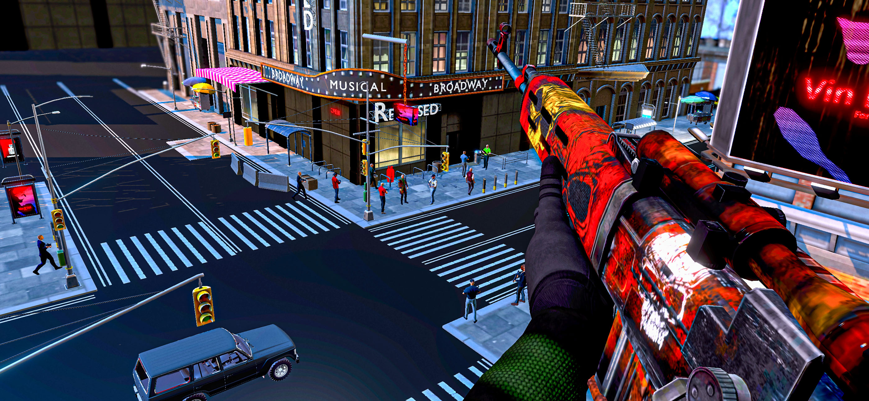 Sniper Agent Dark