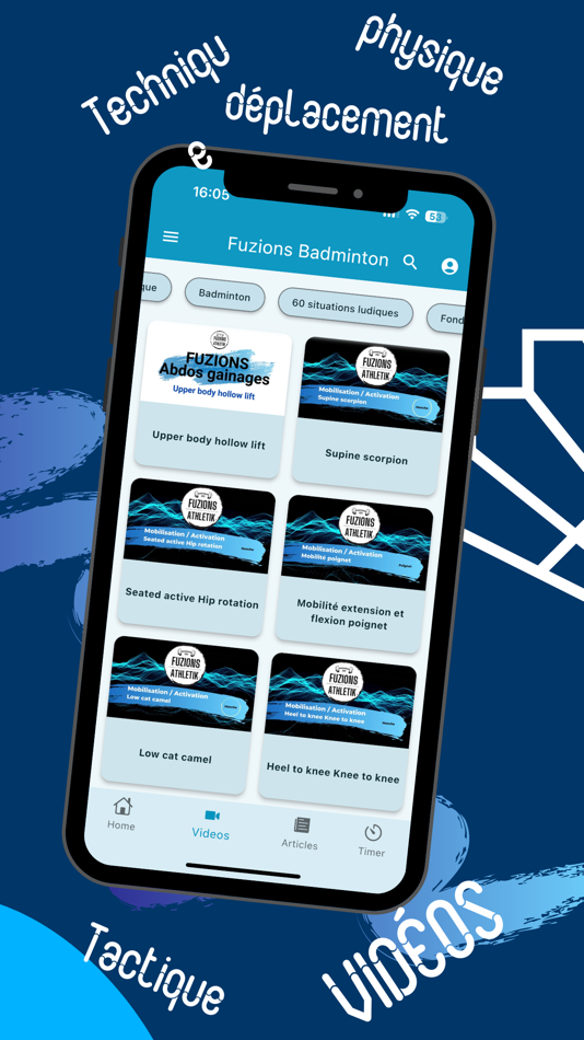 Fuzions badminton de Fuzions badminton by Laurent Constantin - (iOS  Aplicaciones) — AppAgg