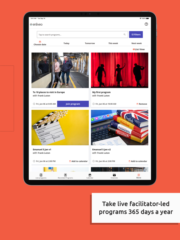 Screenshot #4 pour enliveo