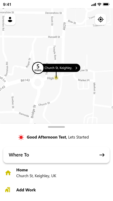 1st Choice Taxis Screenshot