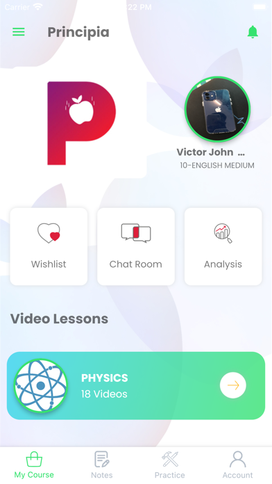 Principia - The Learning App Screenshot