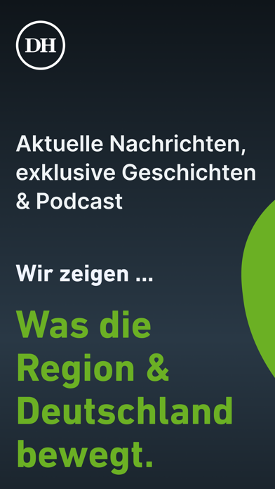 DH - Nachrichten und Podcast Screenshot