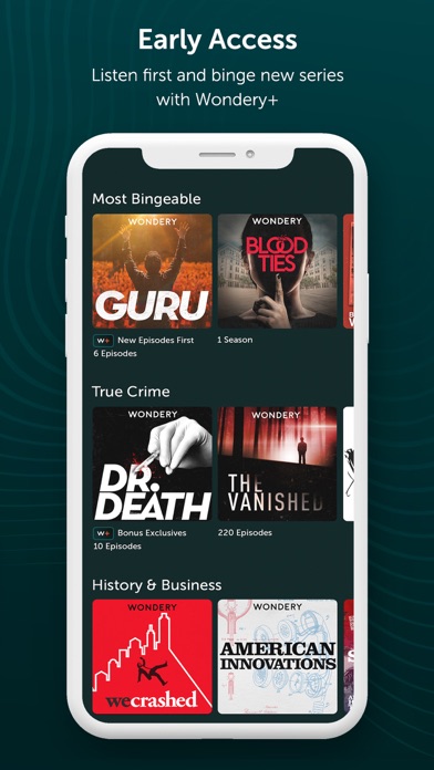 Wondery - Premium Podcast Appのおすすめ画像4