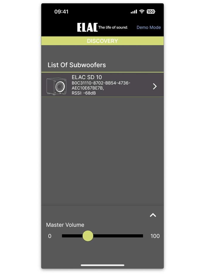 ELAC SUB Control 3.0