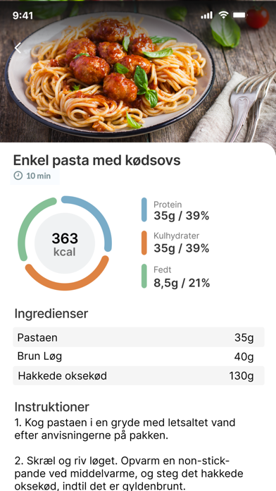 Bork Fitness Screenshot