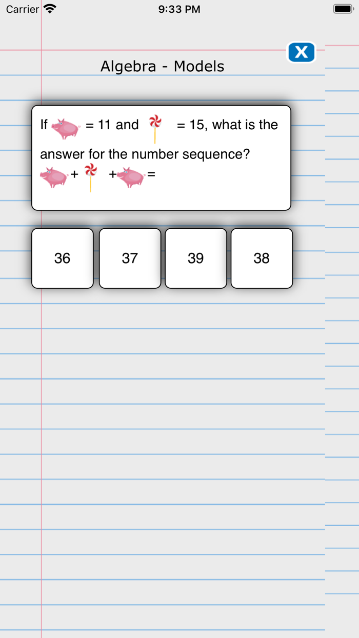 Math Word Problem Drill