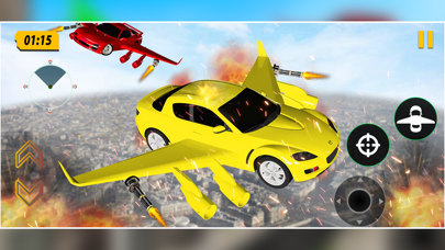 Flying Car Shooting Simulatorのおすすめ画像8