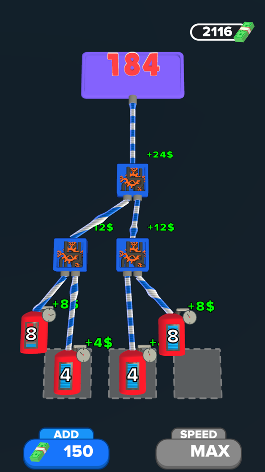 #3. Rope Digits (iOS) 由: Ela Game