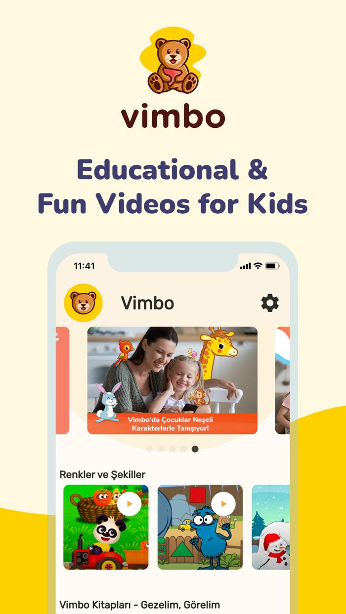 Vimbo - Videos Books for Kids