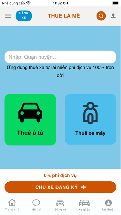 Thuê xe tự lái - Thuê là mê Screenshot