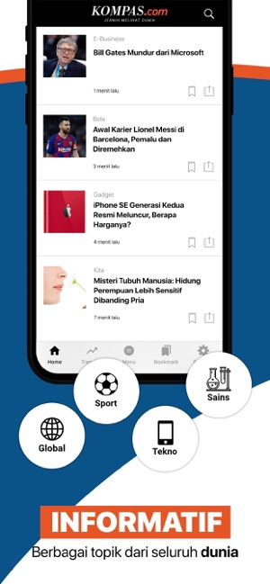 Kompas Com Berita Terpercaya Im App Store
