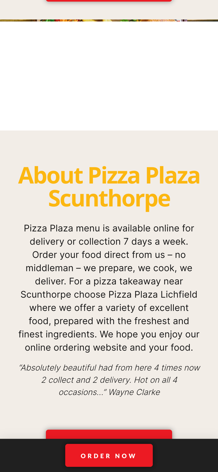 Pizza Plaza Scunthorpe